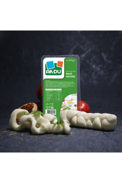 Akdu Tam Yağlı Taze Örgü Peyniri 250gr