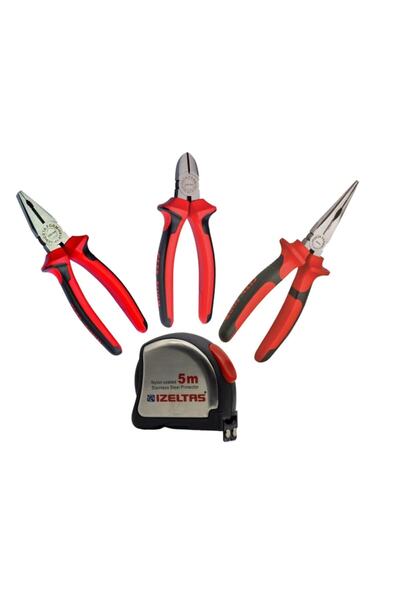 CETA FORM Izeltaş 5 Metre Krom + Cetaform Pense 180mm + Yan Keski 160mm + Kargaburun 160mm