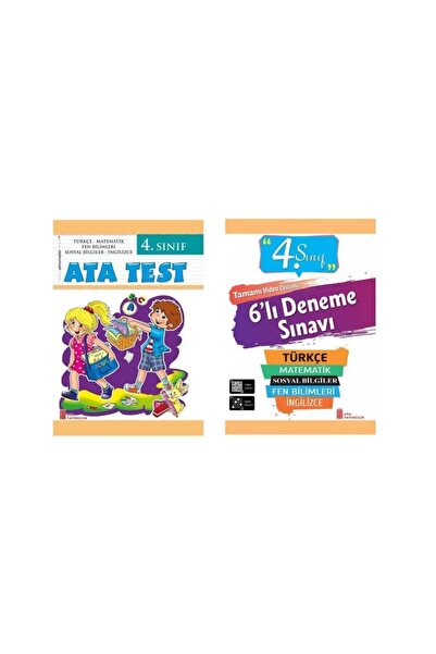 Ata Yayıncılık 4.Sınıf Ata Test + 6 'lı Deneme Sınavı