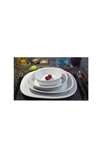 Kütahya Porselen Curva 23x21 Cm 6-Piece Serving Plate
