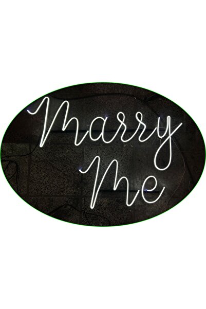 euroneon Neon Led Marry Me Benimle Evlenirmisin Organizasyon Yazı Neon Yazı