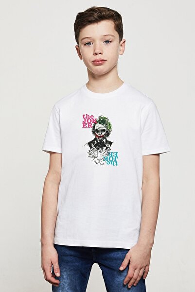 QIVI Unisex dečija bela majica