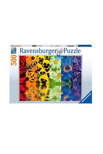 RAVENSBURGER شيك شوب 164462 بازل 500 قطعة انعكاس زهرة، متعدد الالوان 1002192