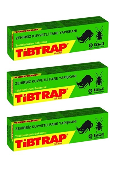 Tibtrap Zehirsiz Fare Yapışkanı 3 Adet 125 Ml