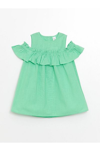 LC Waikiki Baby Girl Crew Neck Dress
