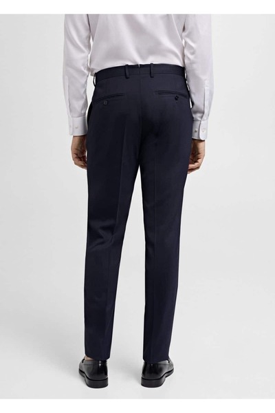 MANGO Man Dar Kesim Cool Wool Takım Pantolon