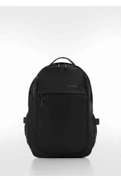 MANGO Man Nylon σακίδιο πολλαπλών τσεπών