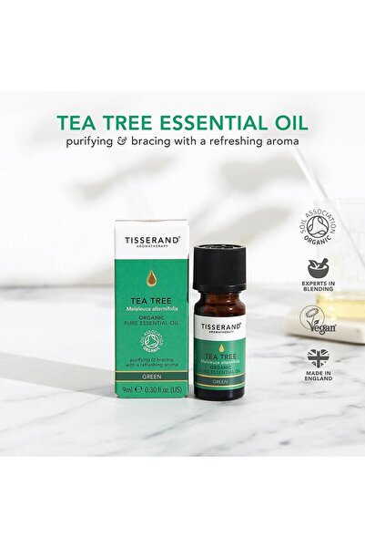 TISSERAND AROMATHERAPY Tisserand Aromaterapi Çay Ağacı Yağı 9ml Organik Serti...