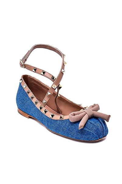 Sofia Baldi Raso Blue Women's Ballerinas