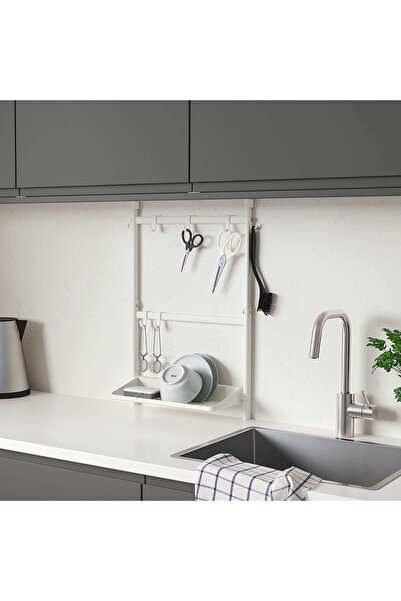 IKEA Sunnersta Askılı Raf 25 Cm - Beyaz
