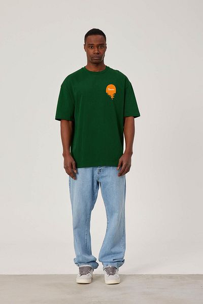 NOMARC Green Sun Seekers Written T-shirt