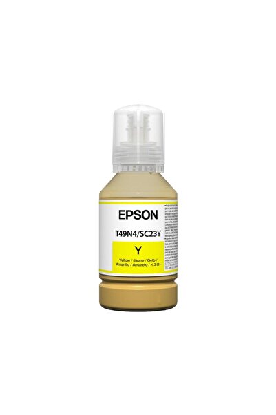 EPSON C13t49n400 Dye Sublimation Mürekkep Orj. F100, F500 Yellow 140ml