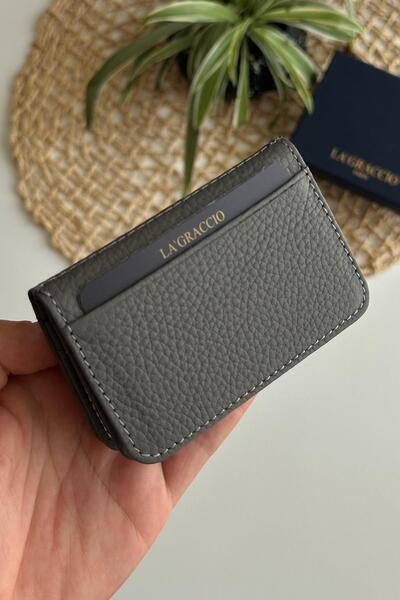 La La'Graccio Paris La'Graccio Paris Defn Genuine Leather Card Holder Wallet