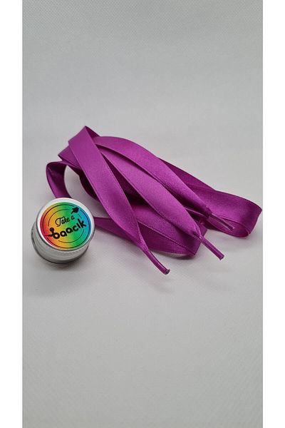 Take a Baacık Purple Ribbon Shoelaces 110 Cm