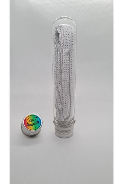 Take a Baacık Glittered White Shoelaces 110 Cm