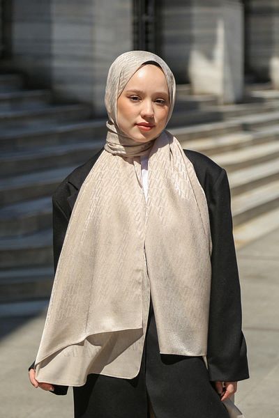 Hint İpek Jakav12-19 Jacquard Shawl