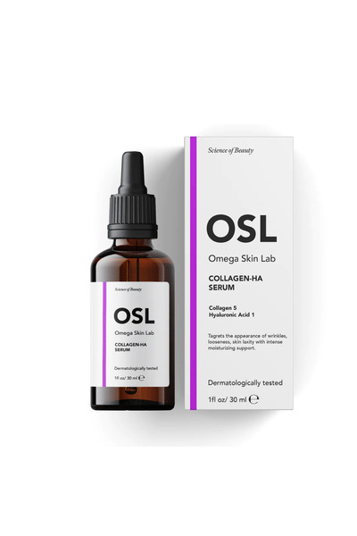 OSL Omega Skin Lab OSL Collagen-HA Serum 30ML - Feuchtigkeitsspendendes Anti-...