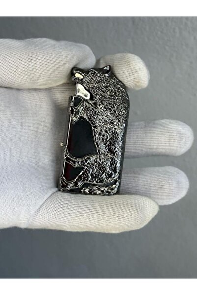 HK GİFT SHOP Bozkurt Figürlü Saatli Mode