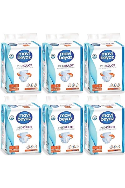 Mavi beyaz Ped Emici Külot Hasta Bezi Xl Ekstra Büyük 180 Adet