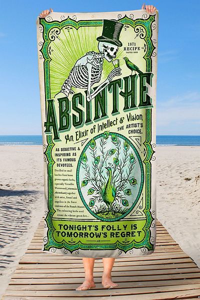 Sozakko Folly Sea Bath Beach Towel