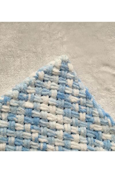 Alize Puffy El Örgüsü Bebek Battaniyesi