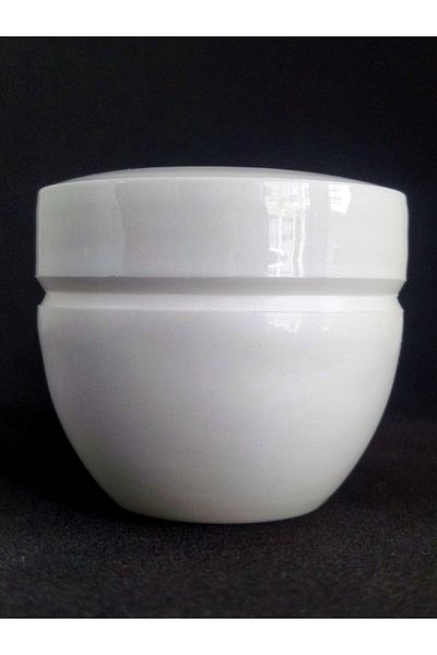 Yerli 20 Cc Plastic Cream Jar - 20 ml Empty Cosmetic and Pomade Box - 25 Pieces
