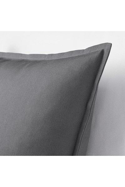 IKEA Κάλυμμα μαξιλαριού ριχτάρι σε σκούρο γκρι - 50x50 cm