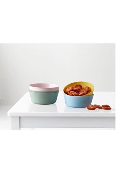 IKEA Plank Bowl Set Pastel Tones 6 Pieces