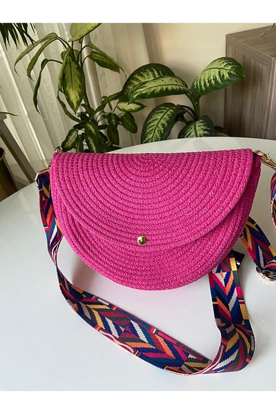 Nev Design Shoulder Bag - Half Moon Model