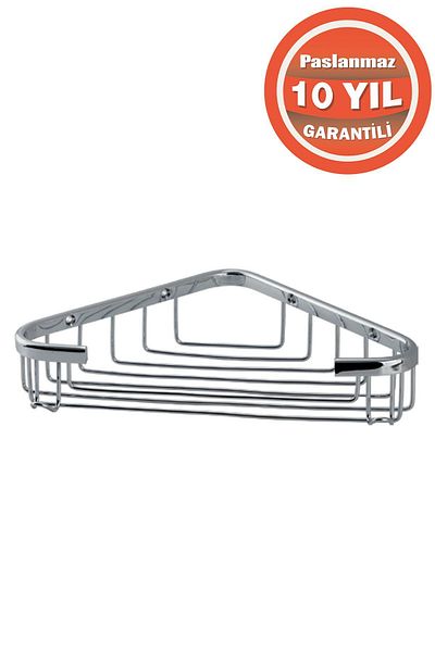 ÇELİK BANYO حامل شامبو من النحاس المقاوم للصدأ مقاس 18 × 18 سم
