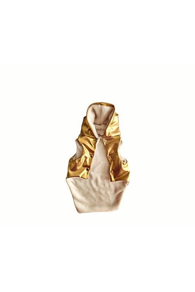atelyu cat dog clothes dore shiny vest cardigan
