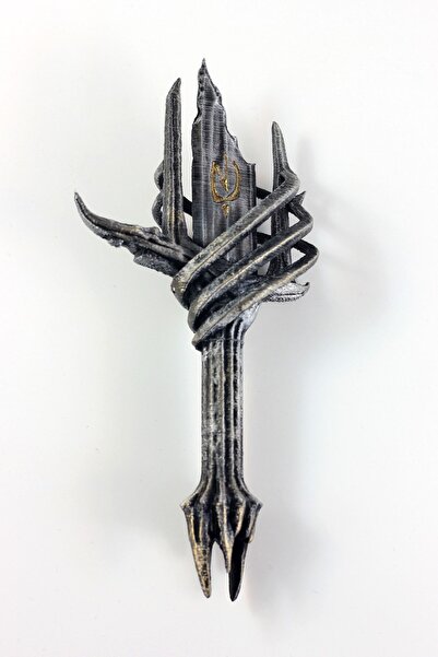 GÜRCÜ 3D Rings Of Power Kırık Kılıç Theo'nun Sauron'un Kılıcı Evil Sword 20 C...