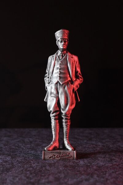 GÜRCÜ 3D Mustafa Kemal Atatürk Figürü