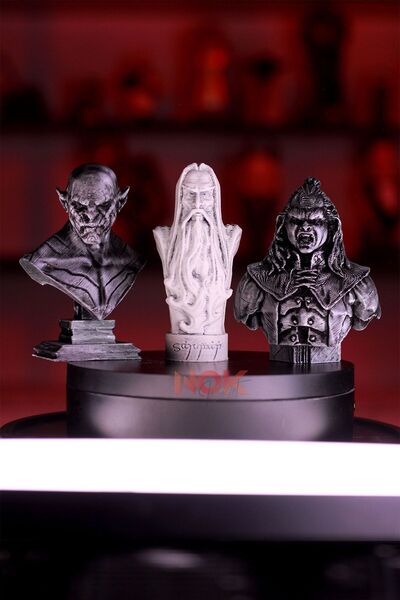 GÜRCÜ 3D Saruman, Azog ve Lurtz Figürleri / Yüzüklerin Efendisi Hayranları İç...