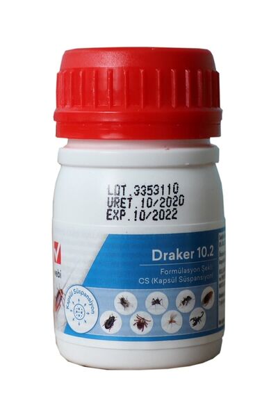 Drakers Vebi Haşere Öldürücü Draker 10.2 Cs 50 Ml