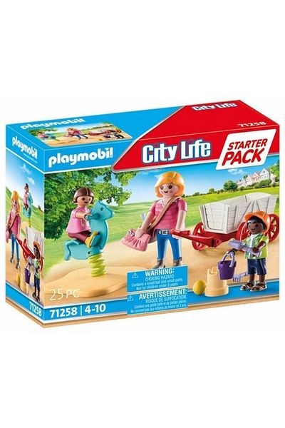 Playmobil حزمة المبتدئين موديل 71258 - مجموعة العناية النهارية