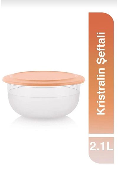 Tupperware Crystal Bowl Cotton Candy 2.1 Liter