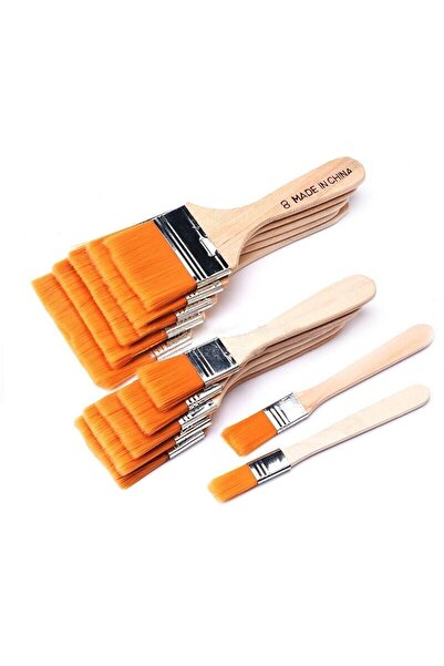 Stella İz bırakmayan İpek fırça akrilik boyalar için hobi fırçası 3 numara