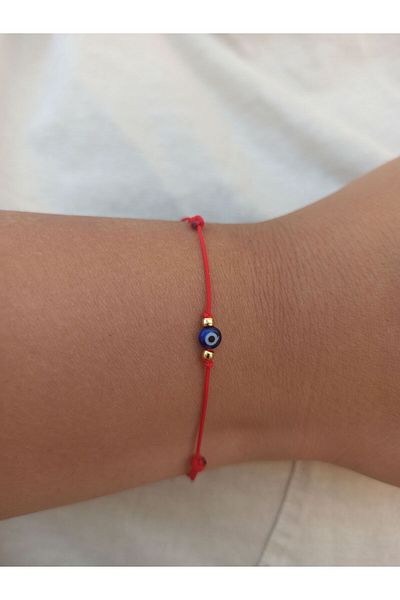 TREND 3-Piece Evil Eye Beaded String Bracelet Set - Gift, Friendship and Bracelet