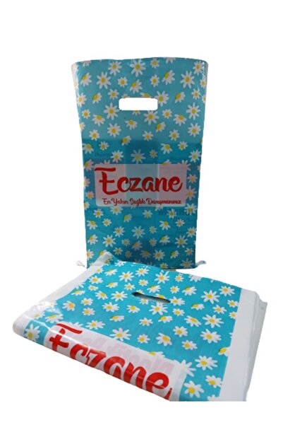 farmakoli Eczane Poşeti Bio Büyükboy Elgeçme 500 Adet 28x40cm