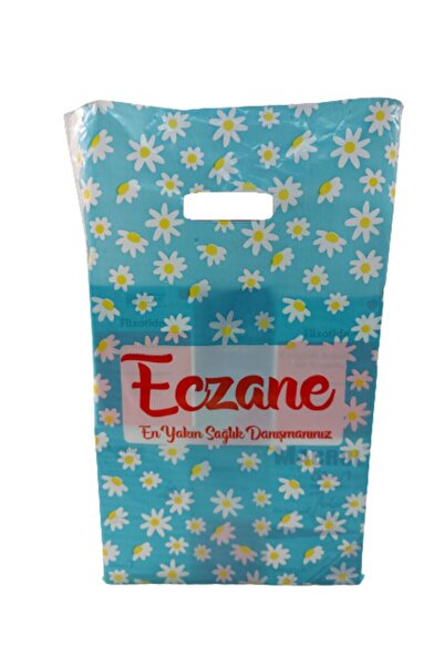 farmakoli Eczane Poşeti Bio Büyükboy Elgeçme 500 Adet 28x40cm