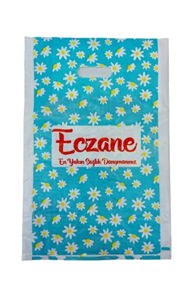 farmakoli Eczane Poşeti Bio Büyükboy Elgeçme 500 Adet 28x40cm