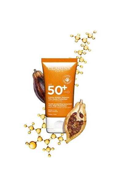 Clarins Sun Cream For Face Spf50 50 ml Yüz Kremi