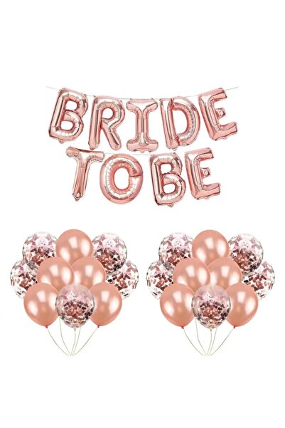 Generic Brand Bachelorette Set Party Entertainment Celebration Rosegold Bride...