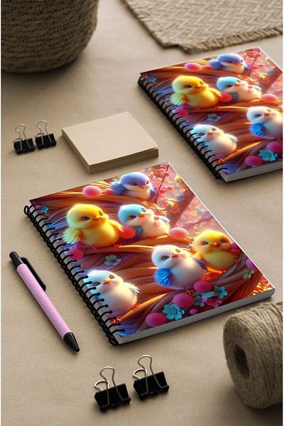 kutuTR الكتاكيت 100 ورقة خشبية مخططة Mdf Vip Modelist Notebook - 15x21، 80gr/m2، ç511