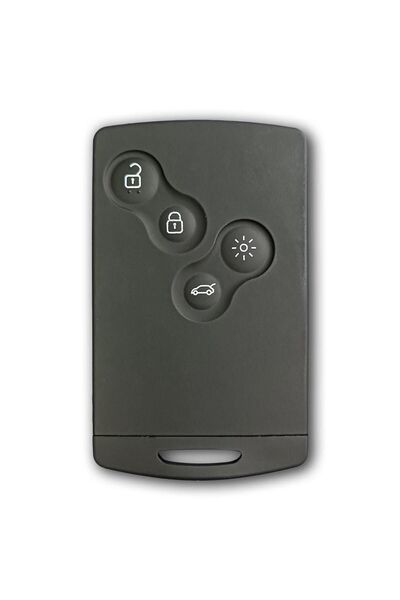 Renault Clio 4 2012 Sonrası Renault Clio 4-megane 3-fluance-captur Card compatibil cu 4 butoane Container de comandă cu cheie