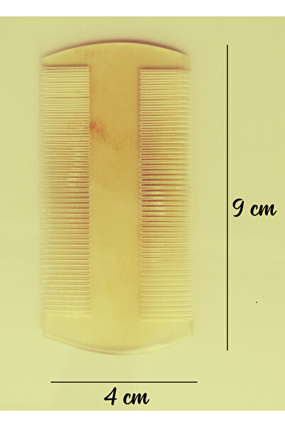 Efsoon Organics Horn Comb Beard Comb Whisker Comb Small Size Aries Horn Short Hair Comb