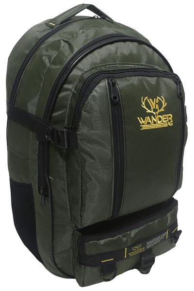 Baggor Wander 50L Μαύρο, Μπλε, Πράσινο Σακίδιο Πεζοπορίας-Ταξιδιού-Σχολείο-Κάμπινγκ-Ορειβάτης-Trekking
