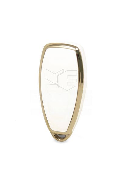 GMA KEYS Luxury Ford Fiesta Kuga Mondeo Focus Bmax Cmax Smax Kuga Nano Key Case White Gold Gold Color