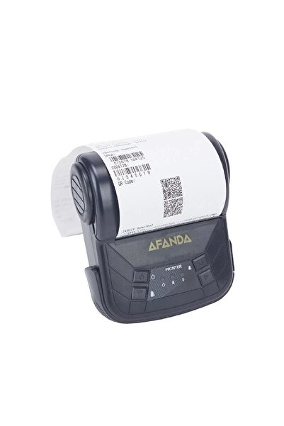 AFANDA Mtp-3 Bluetooth 80mm Mobile Termal Makbuz Ve Fiş Yazıcı